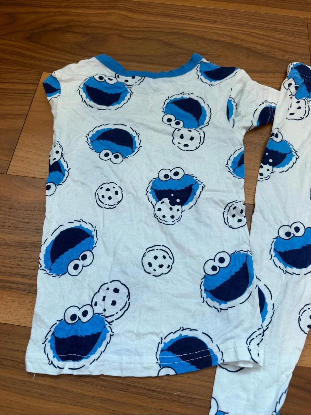 Sesame Street Cookie Monster Super Soft Pajama Set, 5T